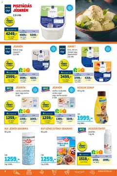 Metro akciós ujság - amely érvényes a következő dátumtól: 01.08.2025 | Oldal: 8 | Termékek: Lime, Nesquik, Eper, Jégkrém