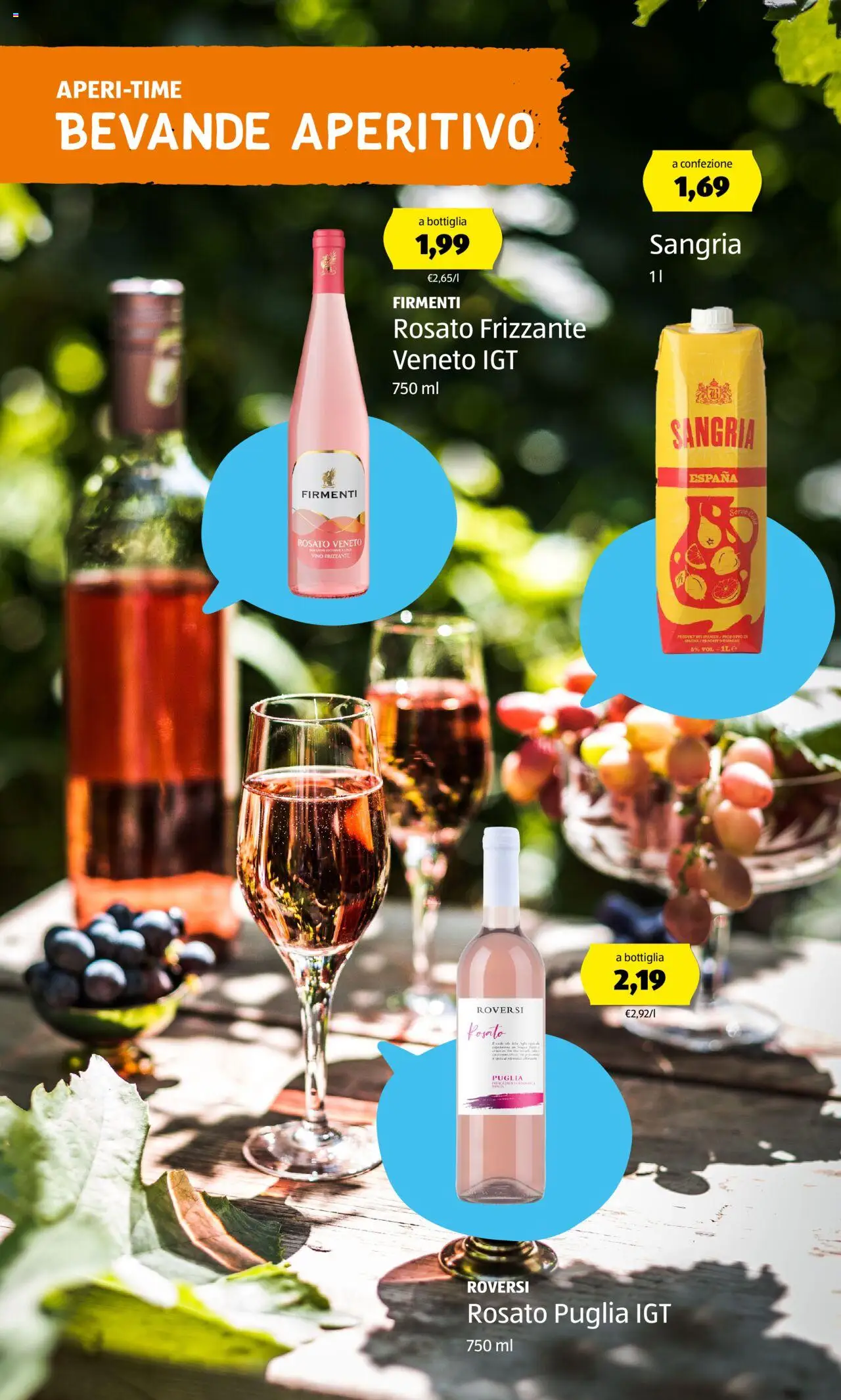 Volantino Aldi del 02.06.2025 | Pagina: 15 | Prodotti: Vino, Bottiglia, Aperitivo