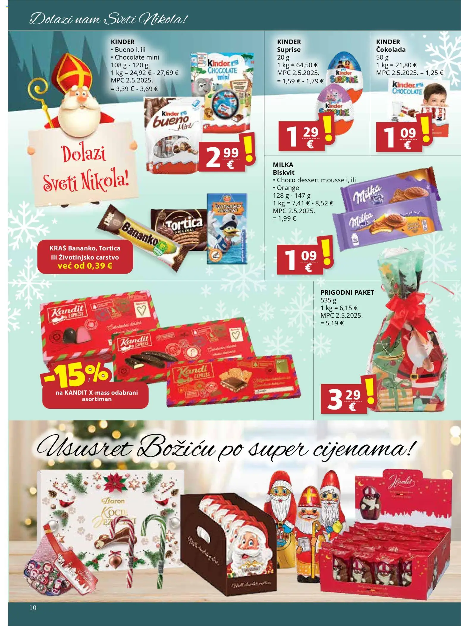 Djelo katalog | vrijedi od 03.12.2025 | Stranica: 10 | Proizvodi: Čokolada, Milka