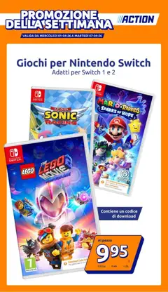 Anteprima del volantino Action volantino valido a partire dal 01.04.2026