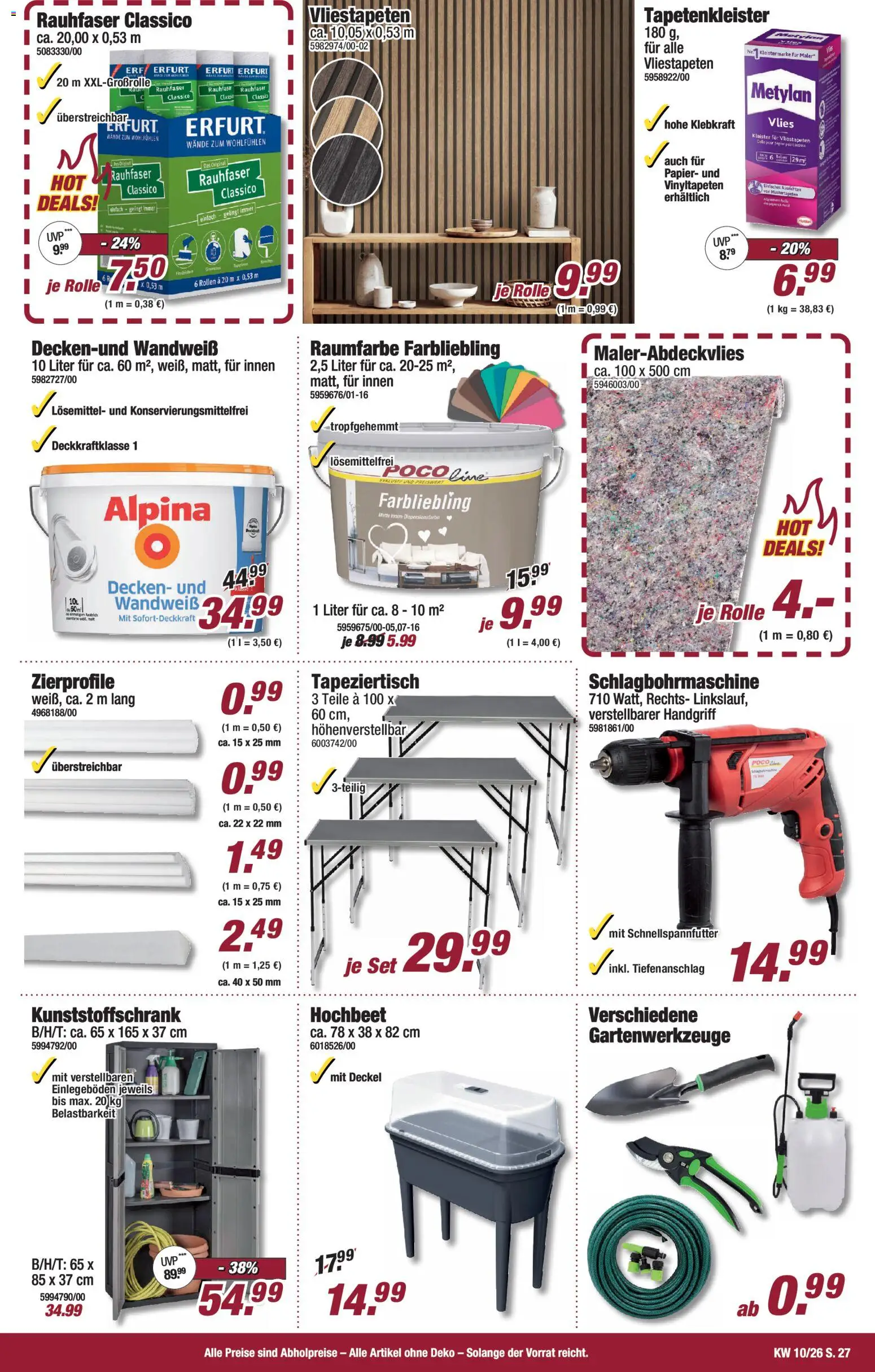 Poco Prospekt 	 – gültig ab 01.03.2026 | Seite: 27 | Produkte: Hochbeet