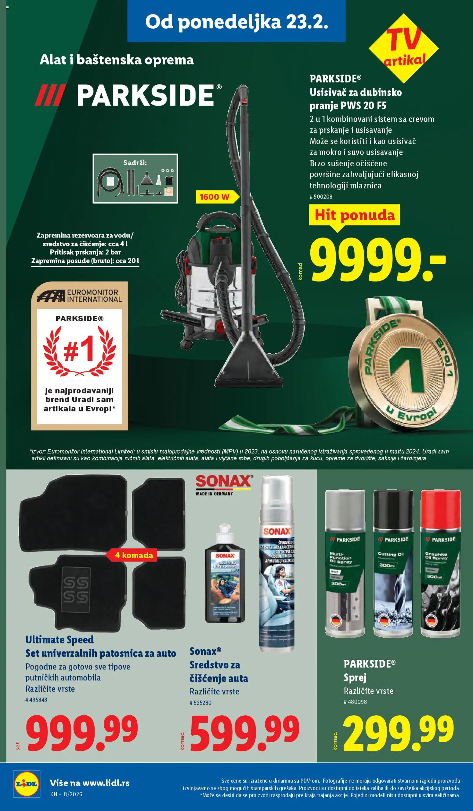 Lidl katalog - važi od 19.02.2026 | Strana: 68 | Proizvode: Usisivač, Parkside, Saksija