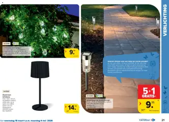 Carrefour folder - Voorbeeld van een folder van Carrefour, geldig van 18.03.2026 | Pagina: 21 | Producten: Kabel, Verlichting, Batterij, Lamp