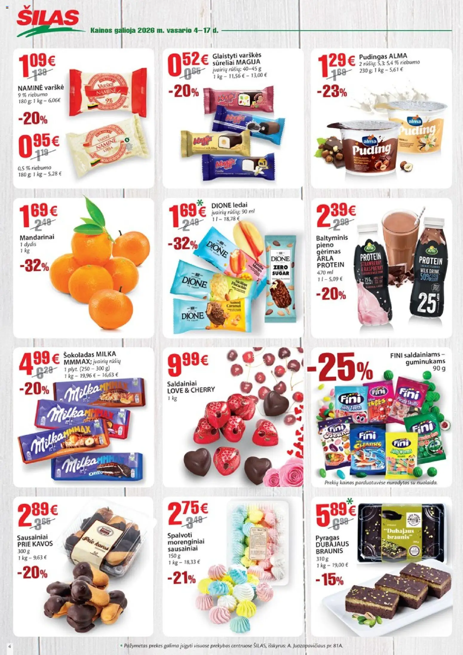 Šilas akcijos nuo 04.02.2026 | Puslapis: 4