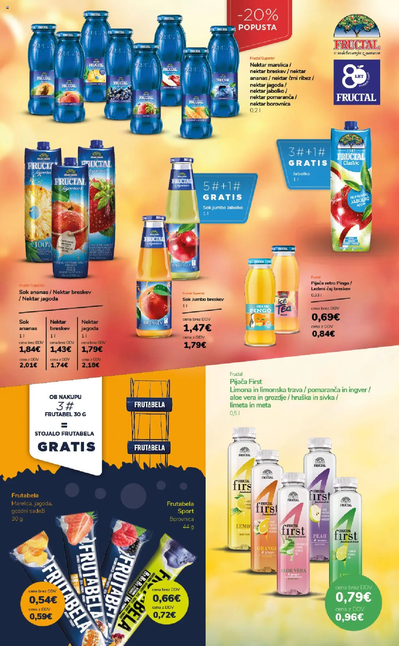 Ahac katalog │ velja od 01.07.2025 | Stran: 23 | Izdelki: Ribez, Caj, Limona, Breskev