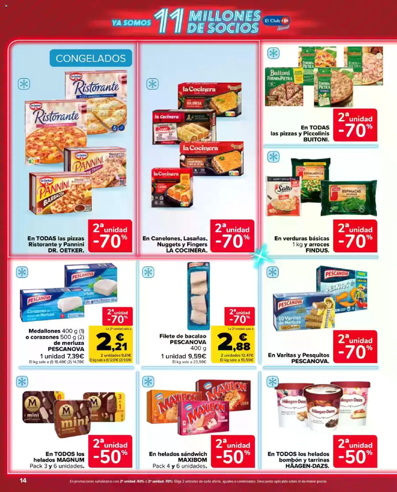 Carrefour Market folleto │ válido desde el 23.04.2026 | Página: 14 | Productos: Medallones, Πορσελάνη, Filete, Nuggets