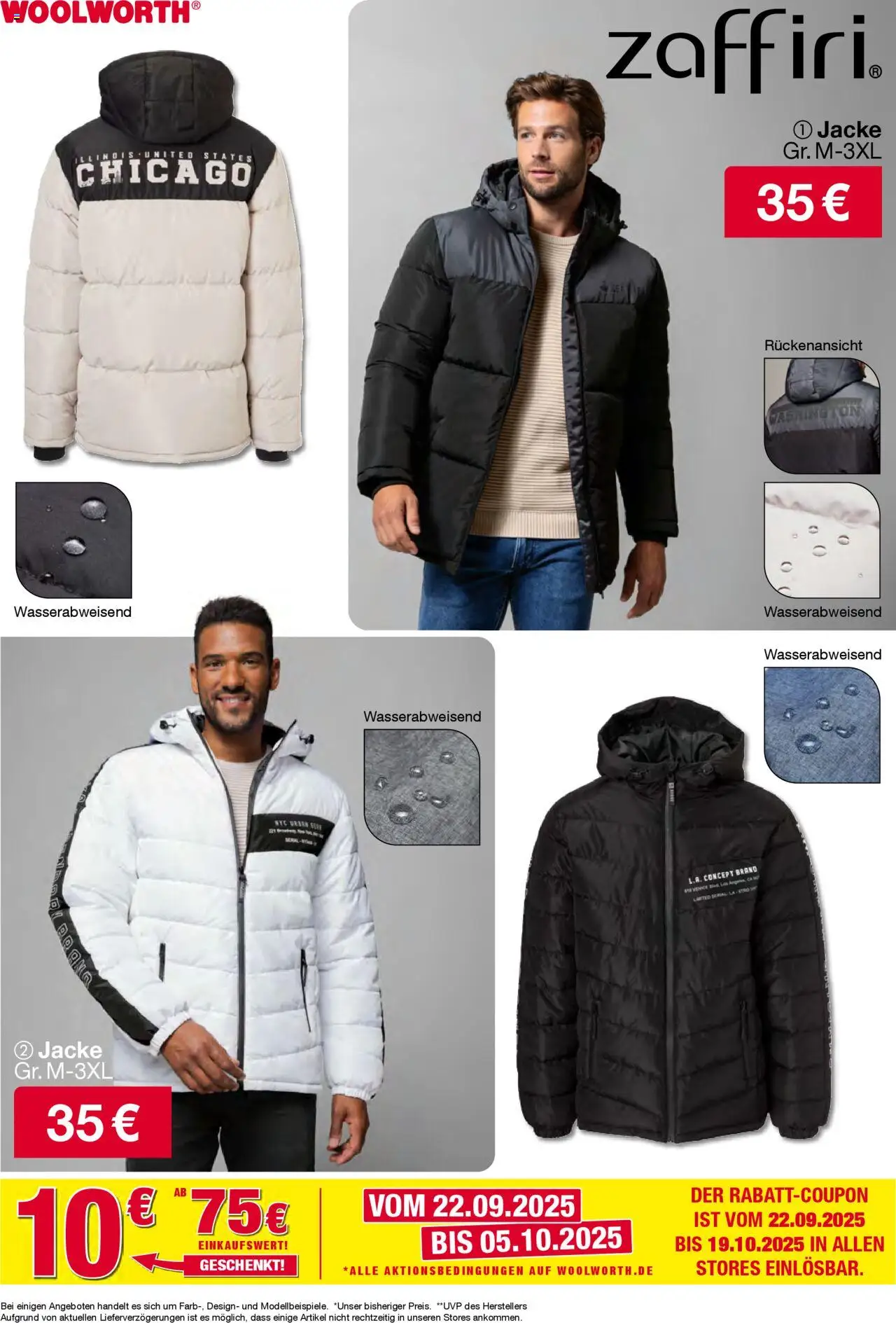 Woolworth Prospekt 	 – gültig ab 01.10.2025 | Seite: 48 | Produkte: Jacke