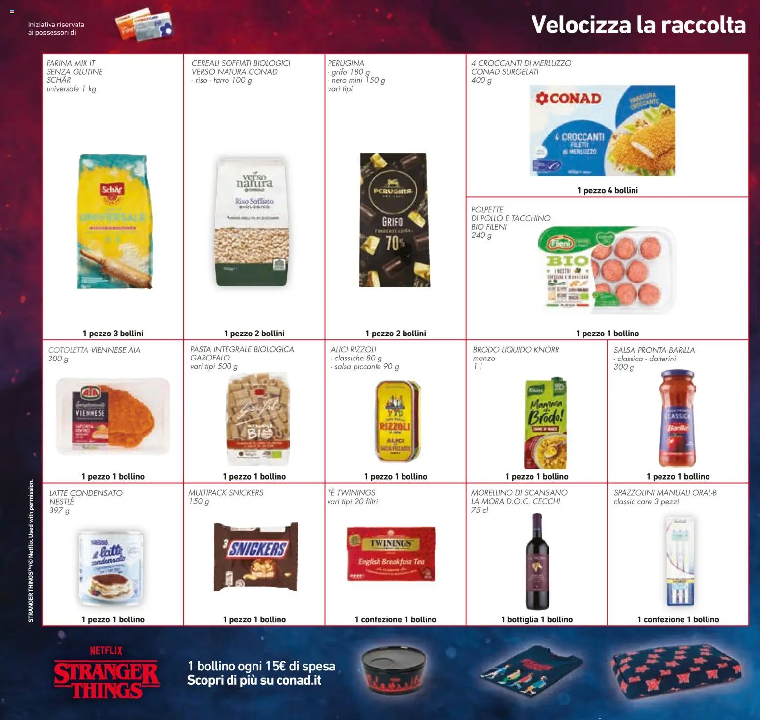 Volantino Conad del 06.11.2025 | Pagina: 40 | Prodotti: Pollo, Riso, Farina, Farro