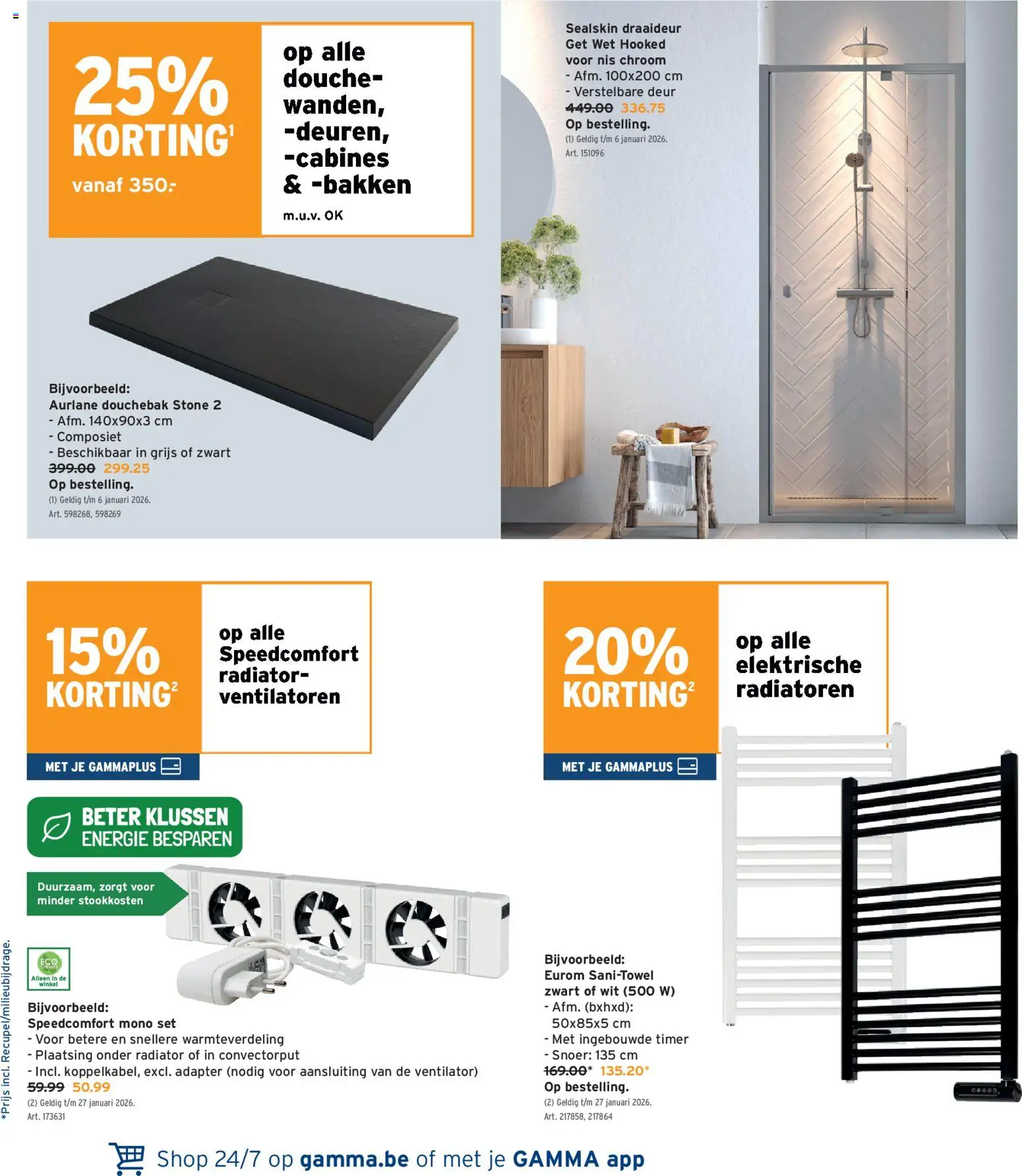 {H1} | Pagina: 29 | Producten: Adapter, Ventilator, Radiator, Douche