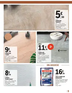 Brico E.Leclerc - Prévisualisation de Brico E.Leclerc catalogue valide à partir de 30.12.2025 | Page: 9 | Produits: Sac, Mortier, Colle