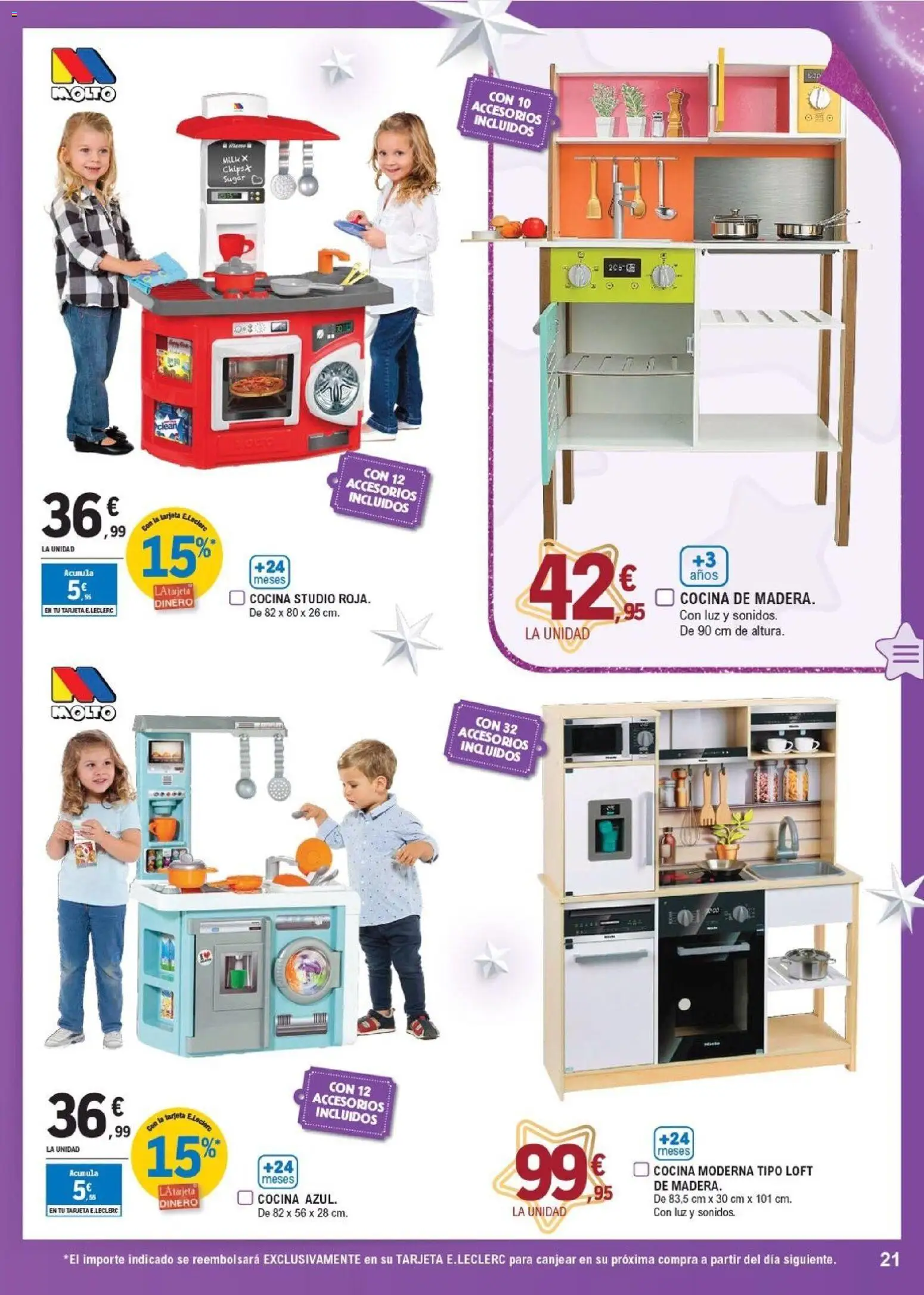 E.Leclerc - Juguetes  │ válido desde el 03.11.2025 | Página: 21 | Productos: Cocina