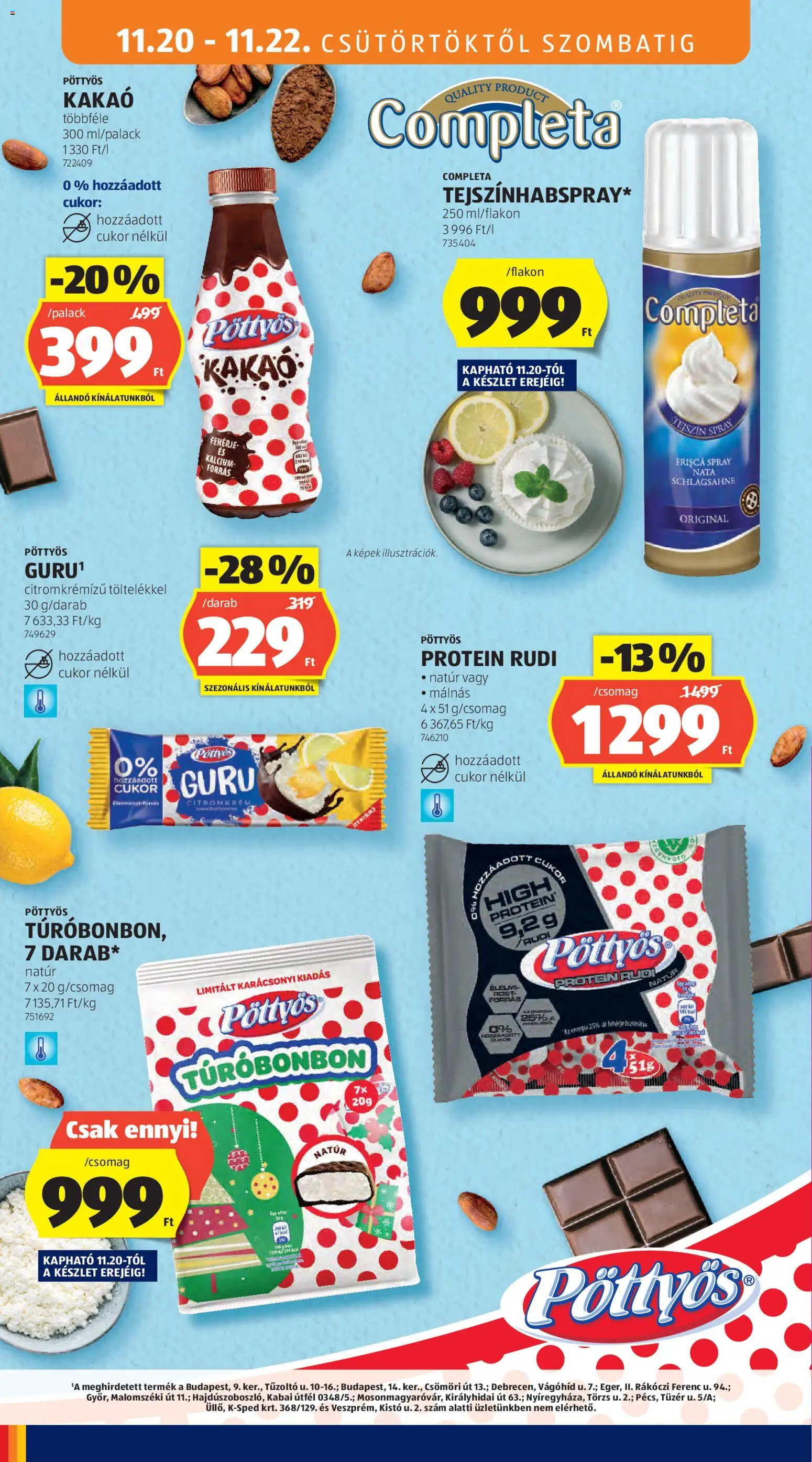 Aldi akciós ujság - amely érvényes a következő dátumtól: 20.11.2025 | Oldal: 18