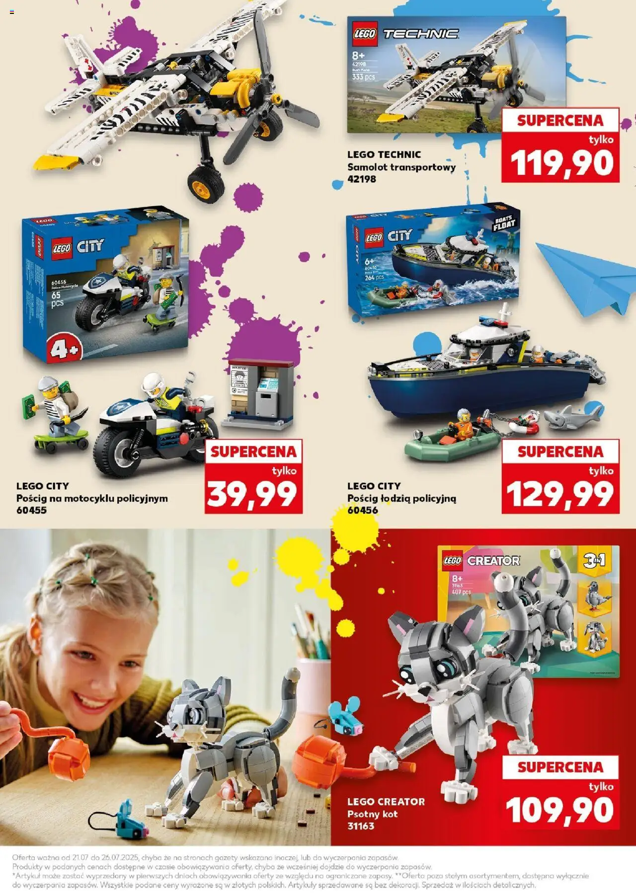 Kaufland gazetka - Do Szkoły Like A Szef od 21.07.2025 | Strona: 37 | Produkty: Lego