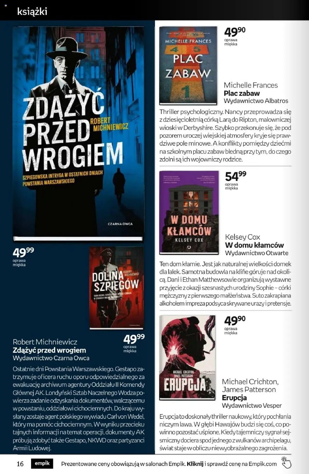 Empik promocje od 13.08.2025 | Strona: 16 | Produkty: Książki
