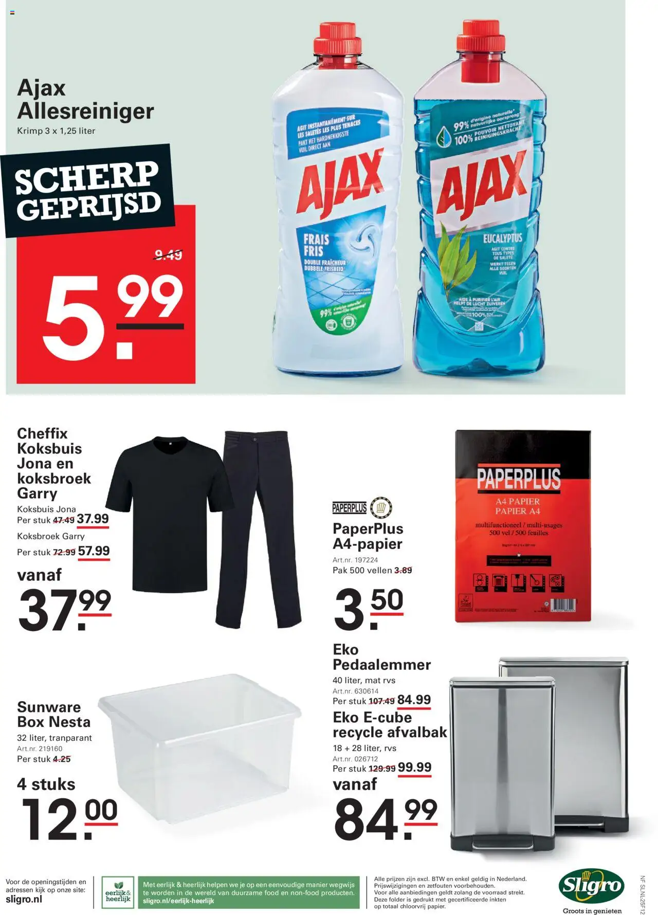  | Pagina: 78 | Producten: Allesreiniger, Papier, Box