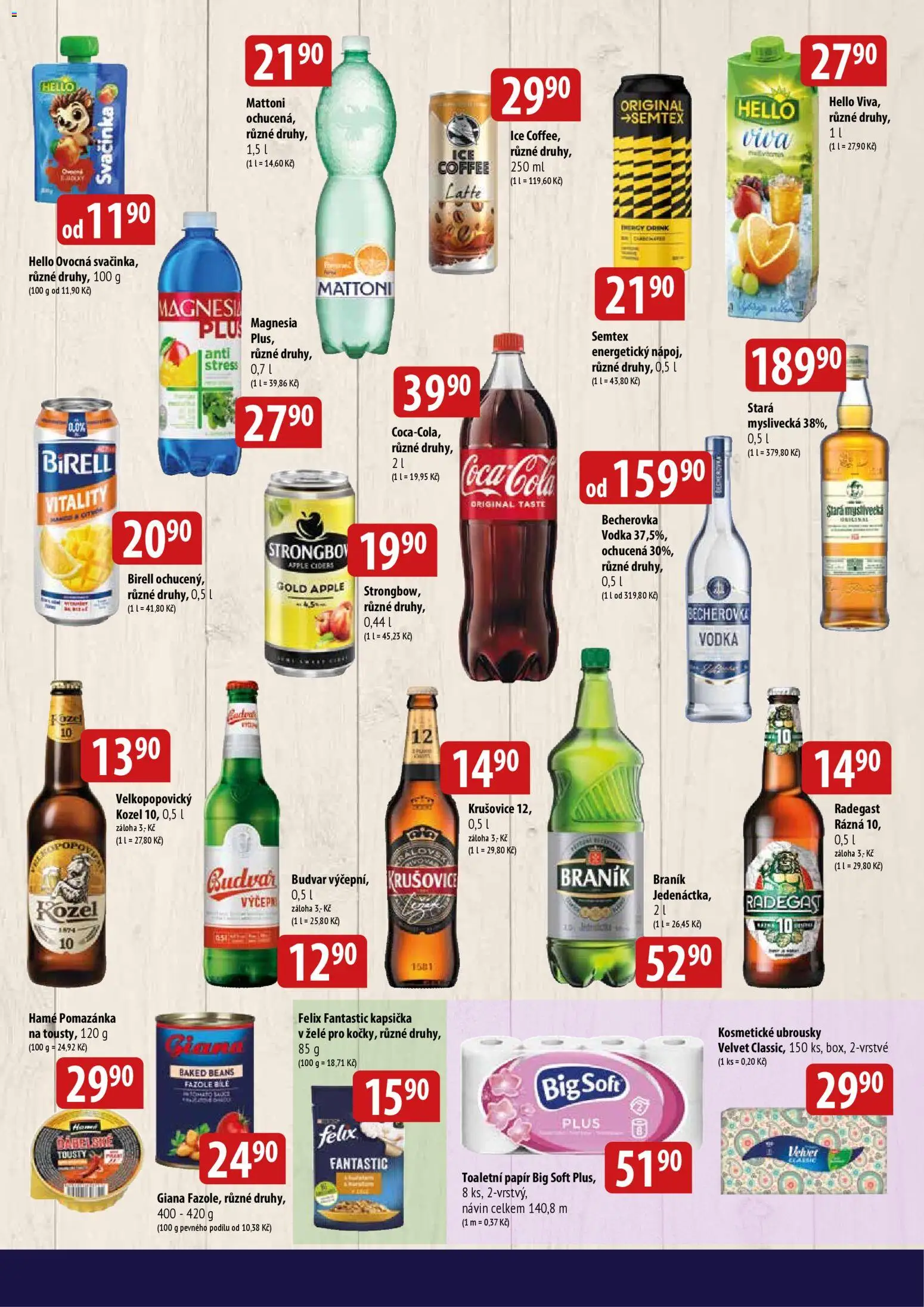 BALA velký leták + od 18.02.2026 | Strana: 5 | Produkty: Felix fantastic, Velkopopovický Kozel, Semtex, Radegast