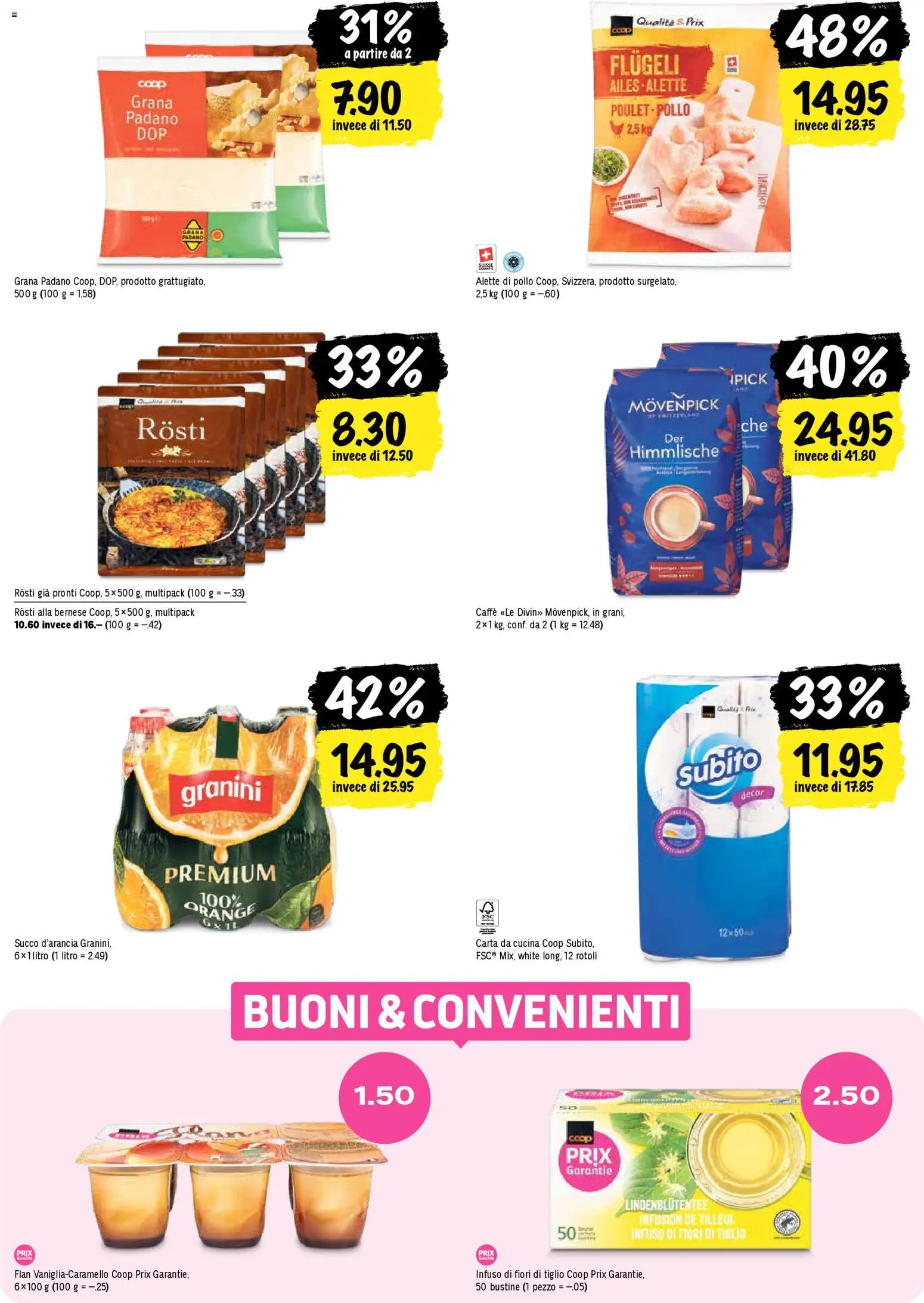 Coop - Una settimana di azioni – gültig ab 06.11.2025 | Seite: 22 | Produkte: Pudding