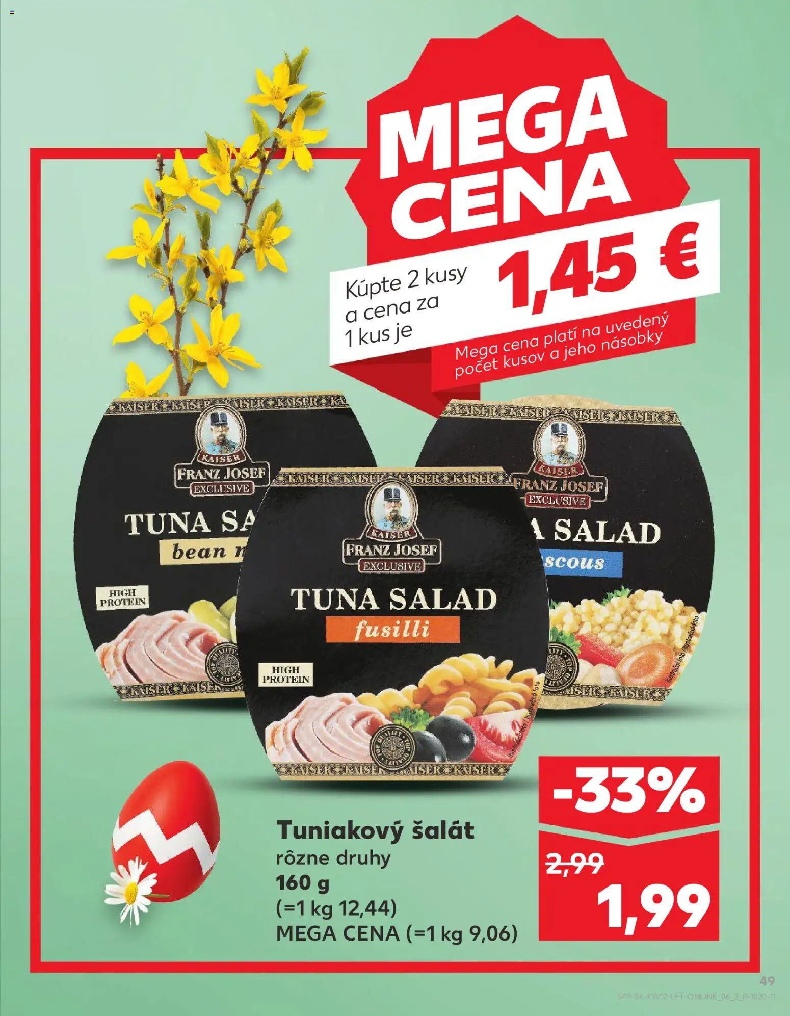 Nové Kaufland akcie – leták je platný od 19.03.2026 | Strana: 49