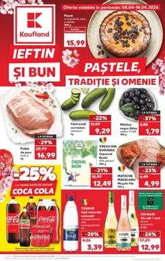 Ofertele Kaufland valabile de la 08.04.2026