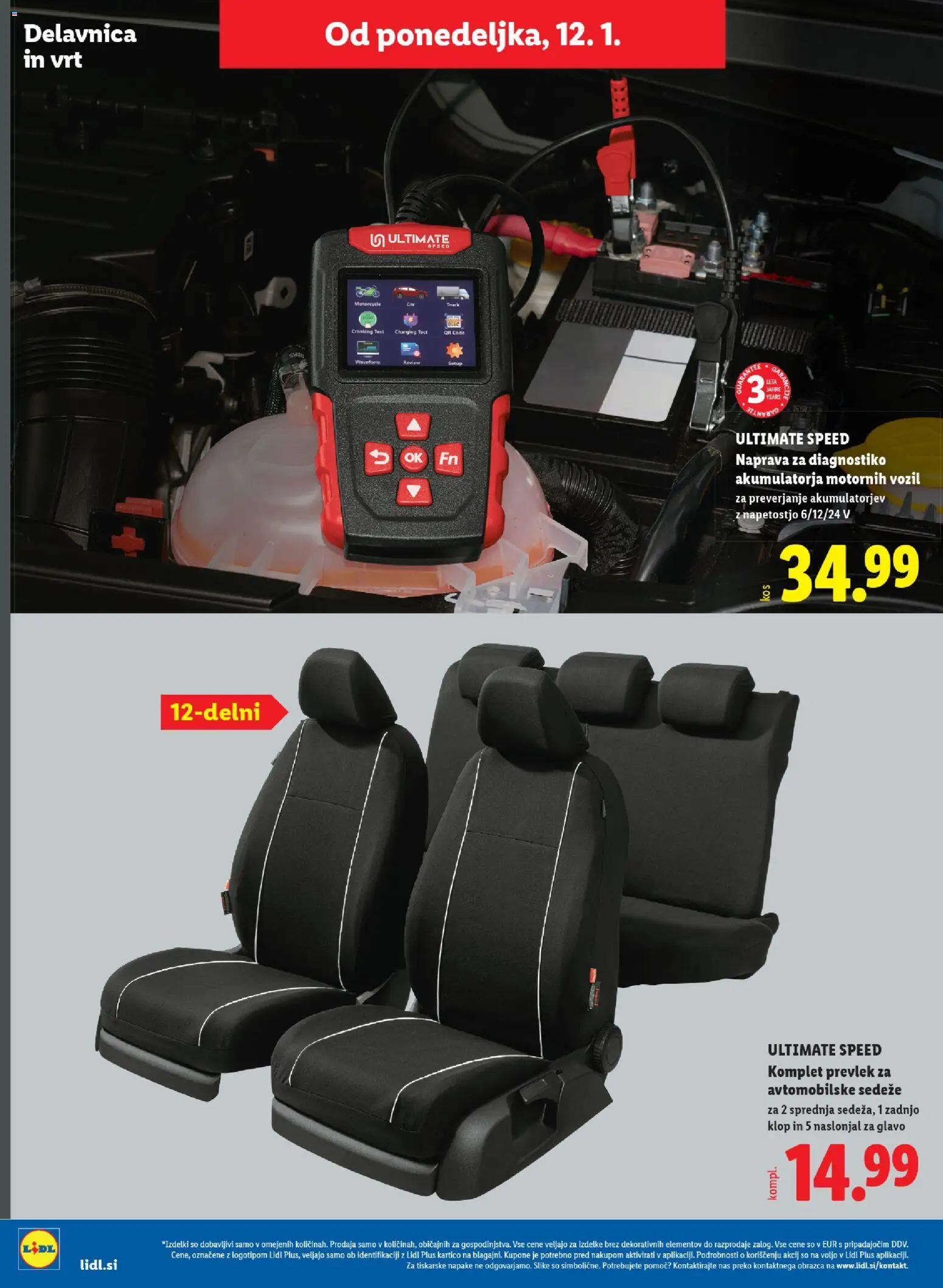 Novi Lidl katalog ponudbe – veljaven od 08.01.2026 | Stran: 38