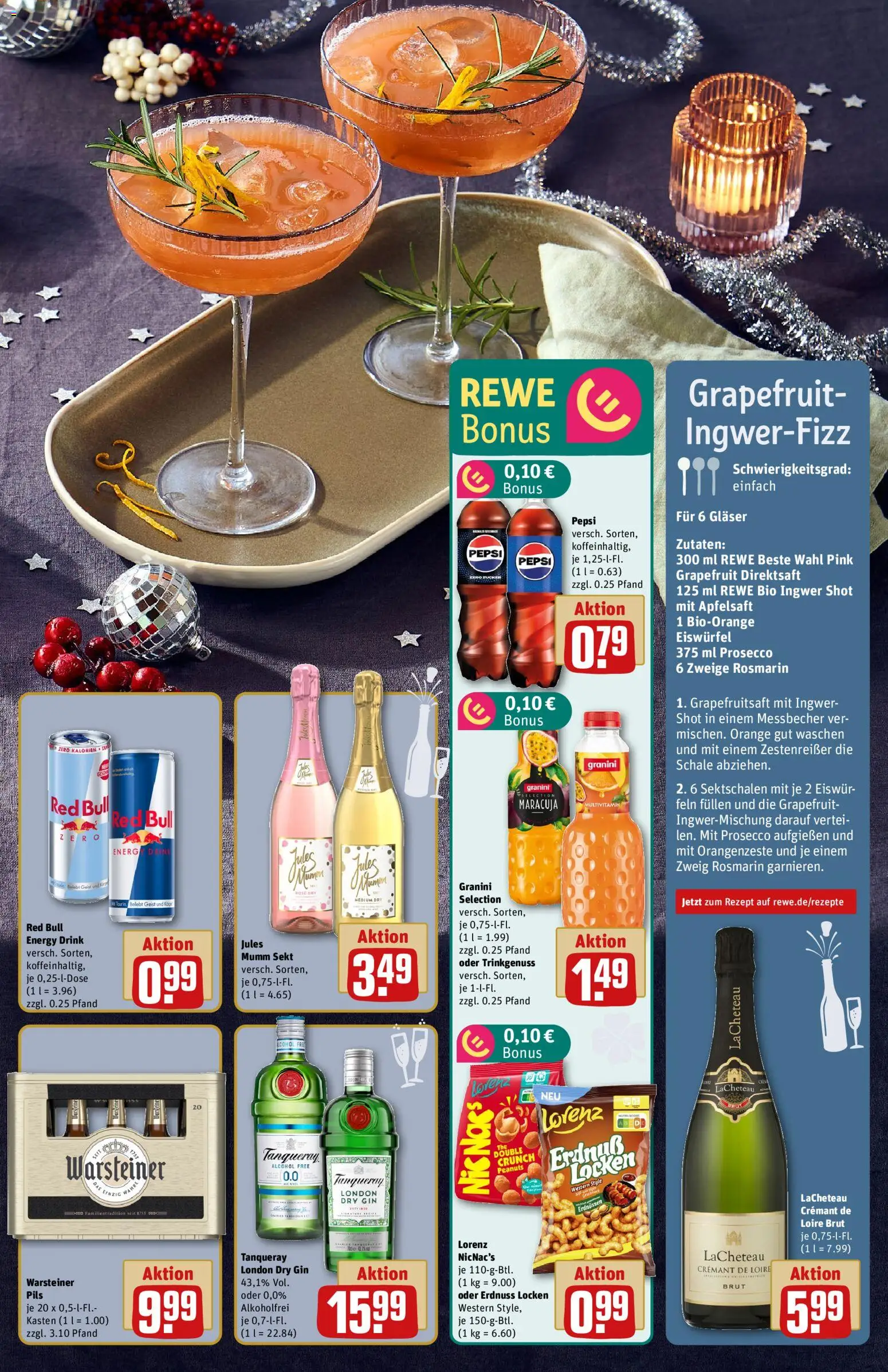 Rewe Prospekt 	 – gültig ab 22.12.2025 | Seite: 5 | Produkte: Mumm sekt, Energy, Sekt, Granini