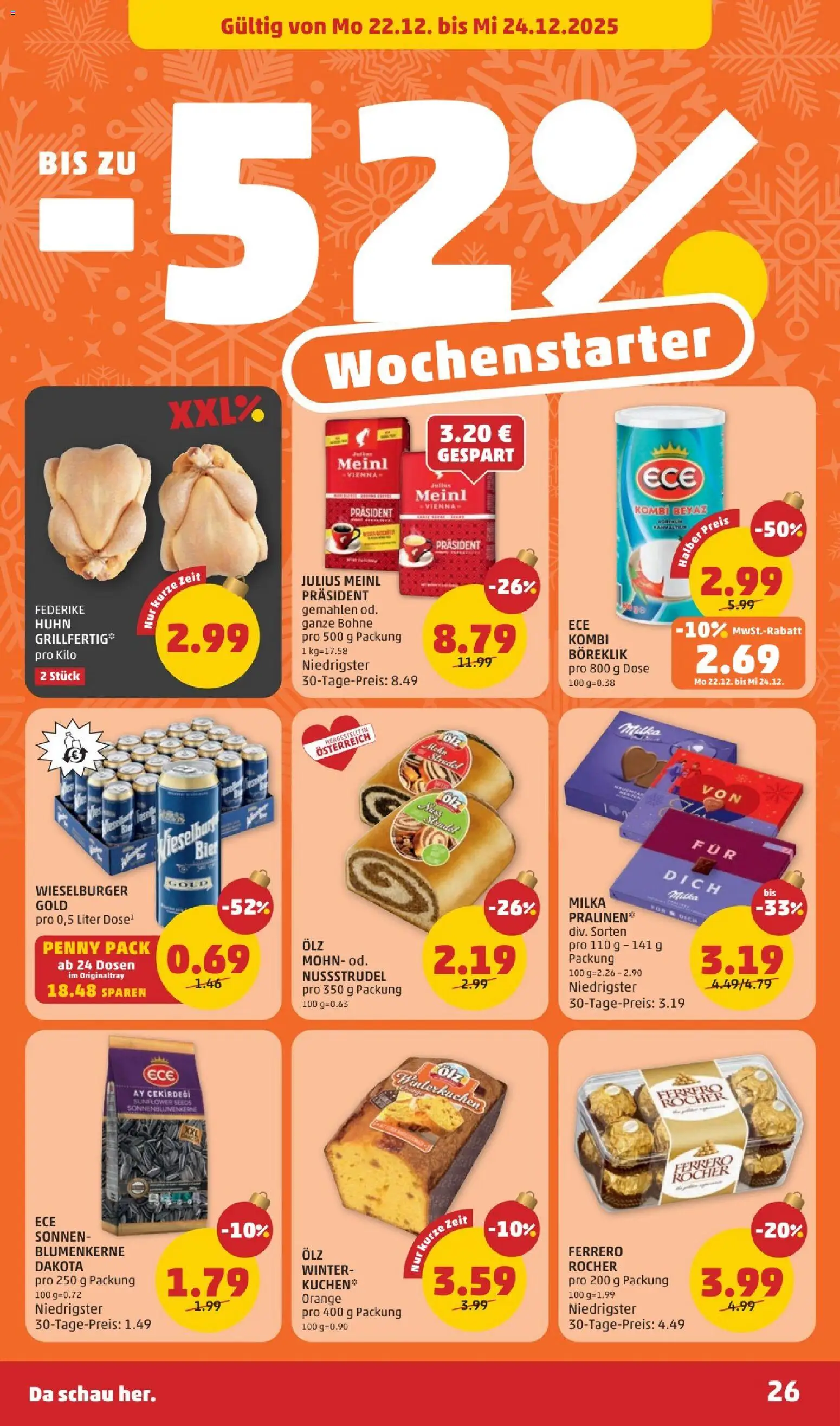 Penny Markt Flugblatt gültig ab 18.12.2025 | Seite: 26