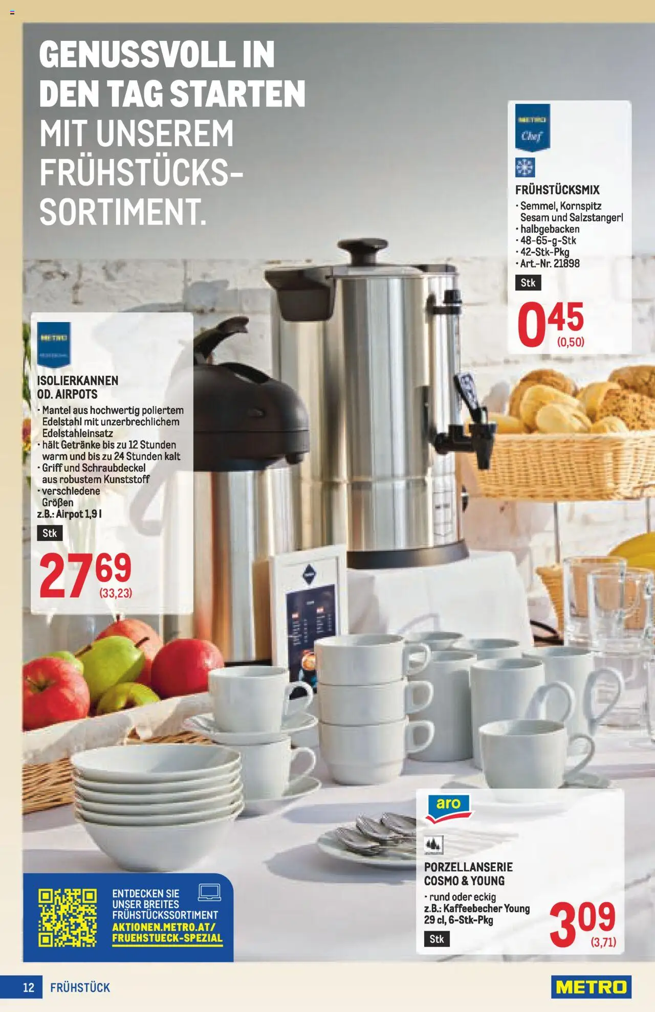 Metro angebote Profi gültig ab 02.10.2025 | Seite: 12 | Produkte: Mantel