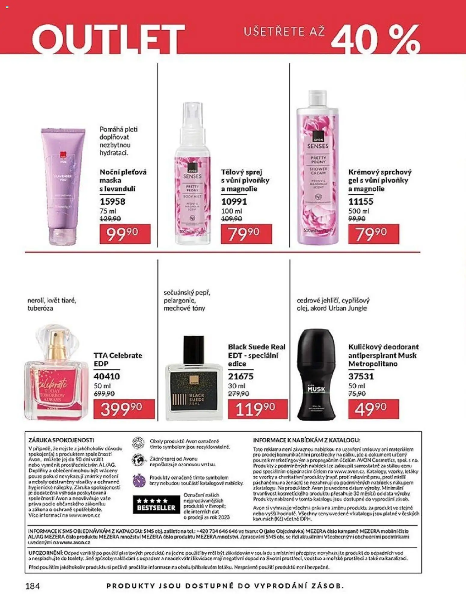 Avon Black Friday od 01.11.2025 | Strana: 184 | Produkty: Deodorant, Antiperspirant, Známky, Oblečení