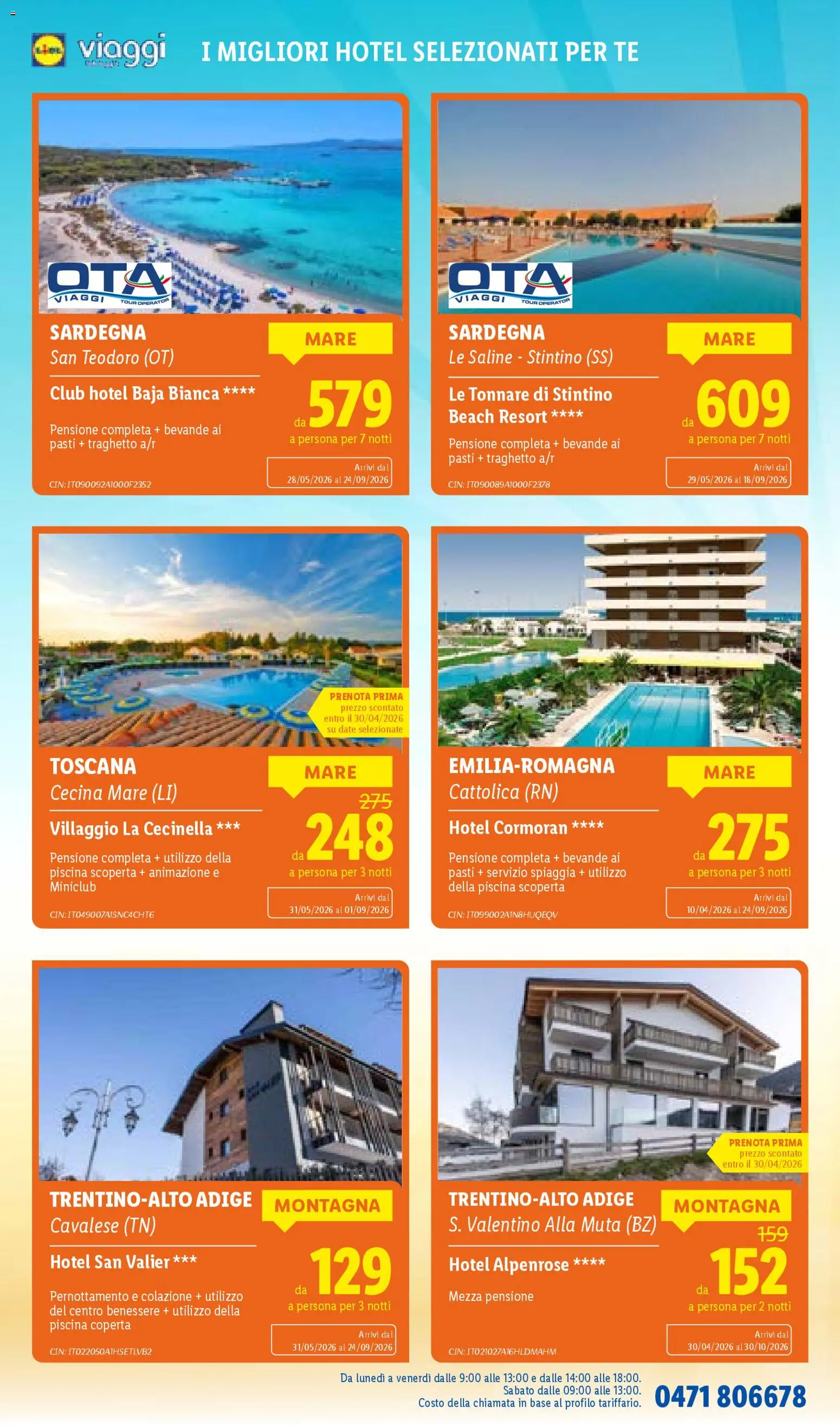 Volantino Lidl del 30.04.2026 | Pagina: 52 | Prodotti: Tè, Piscina, Coperta