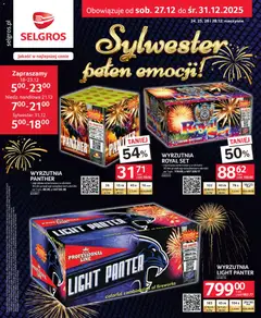 Pogląd oferty "Selgros cash&carry Gazetka - Sylwester Pełen Emocji" - ważna od 27.12.2025