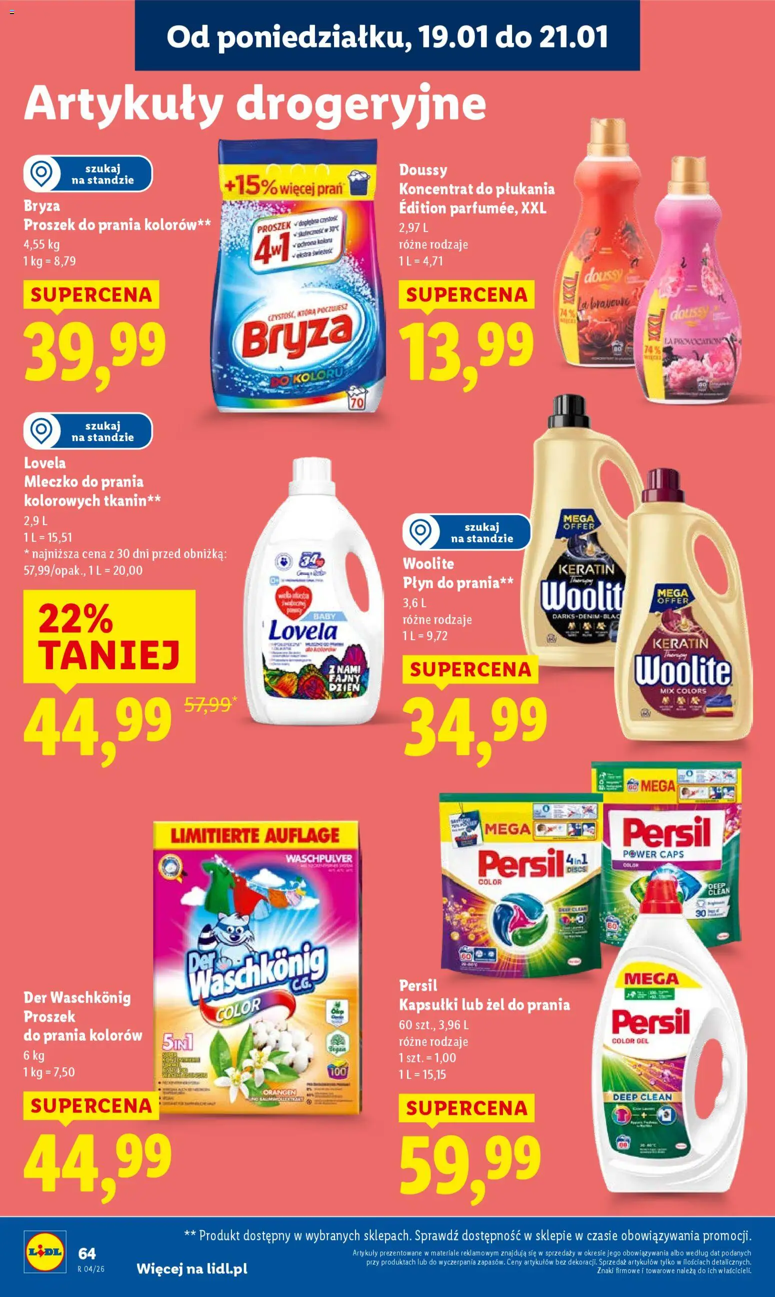 Lidl Gazetka od 19.01.2026 | Strona: 64