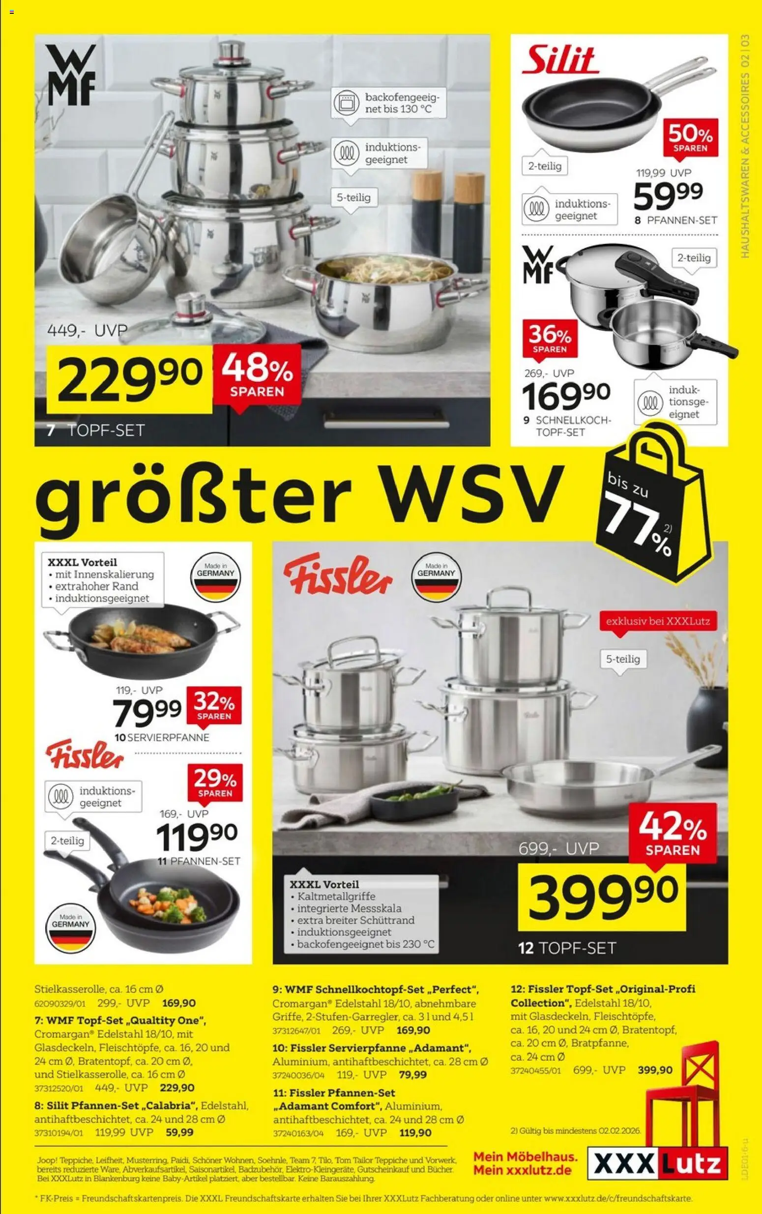 XXXL Lutz Deutschlands größter WSV – gültig ab 18.01.2026 | Seite: 3