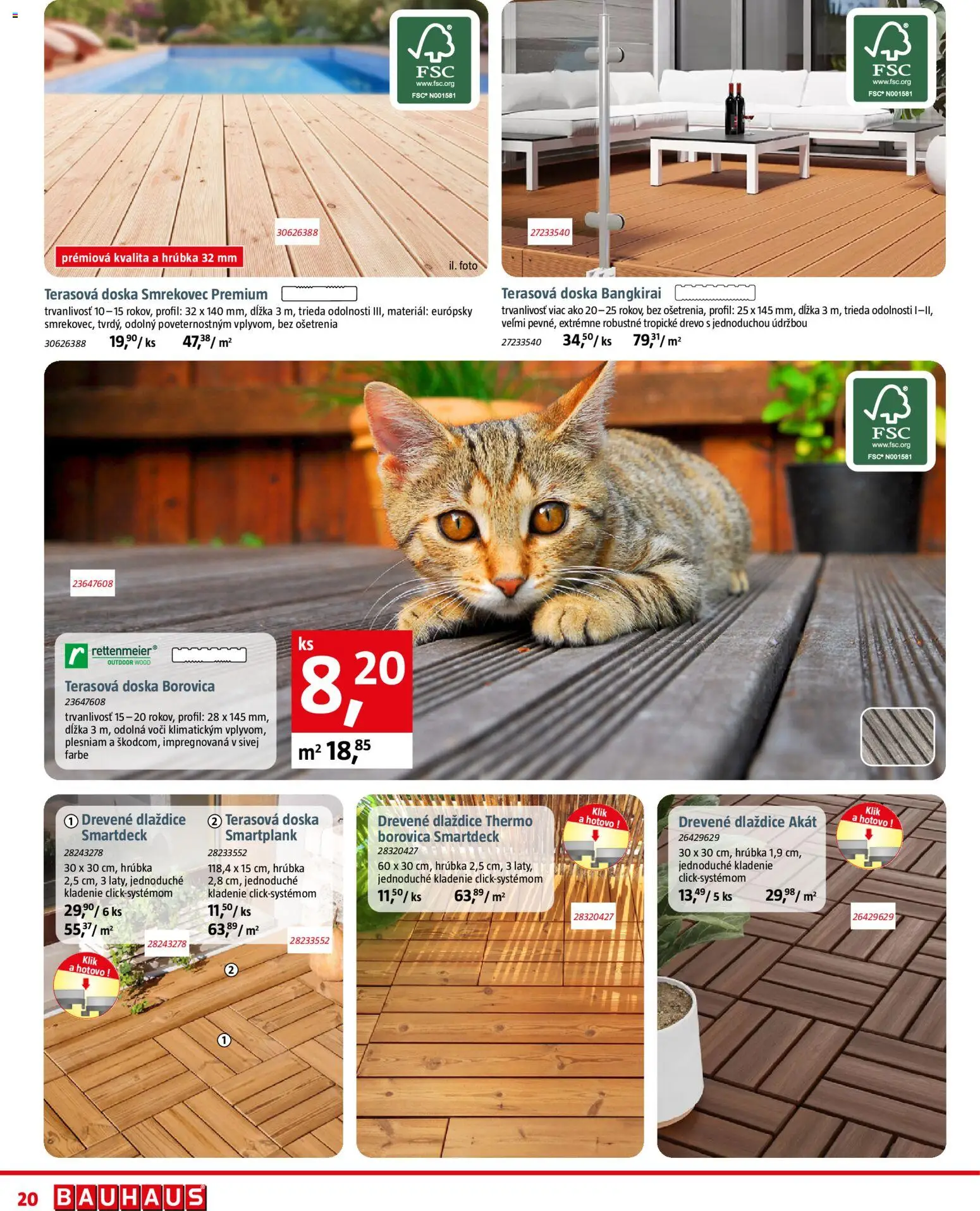 Nové Bauhaus akcie – leták je platný od 07.04.2026 | Strana: 20