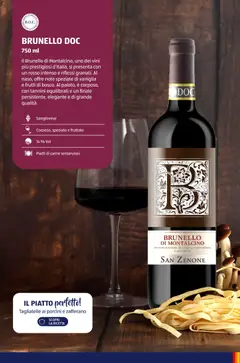 Anteprima del volantino Aldi Vinoteca catalogo valido a partire dal 12.01.2026 | Pagina: 16 | Prodotti: Tagliatelle, Piatto