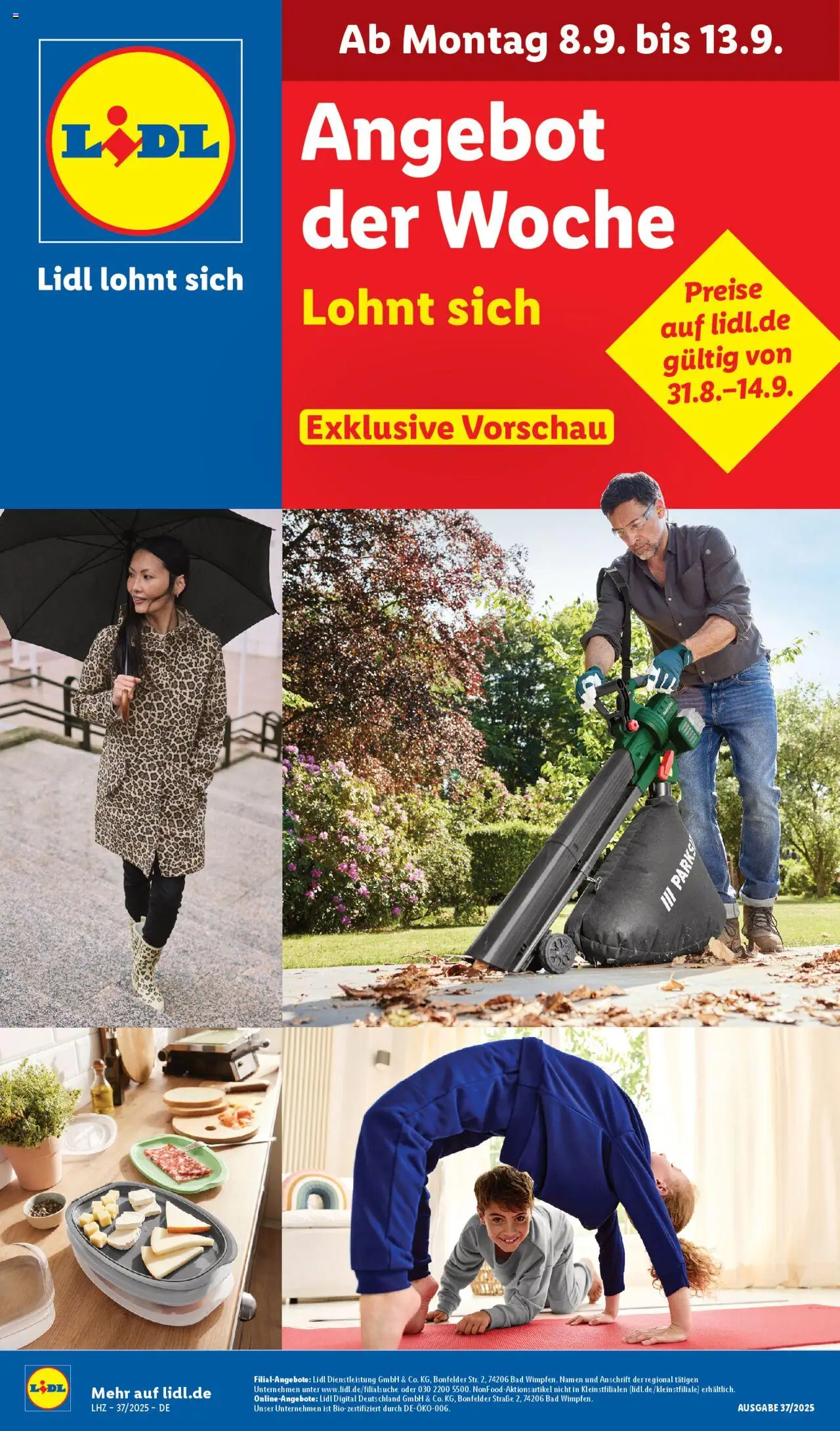 Lidl Prospekt Grimma	 - gültig ab dem 08.09.2025 | Seite: 1 | Produkte: Bad
