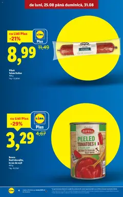 Baresa Roşii descojite, în suc de roșii, 400 g – valabil de la 25.08.2025 | Pagină: 4
