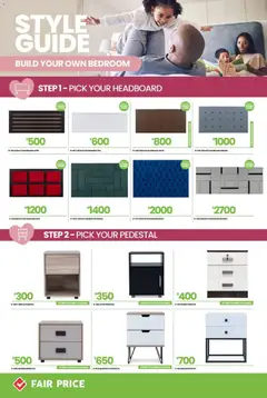 Fair Price specials catalogue – valid from 01.02.2026 | Page: 16 | Products: Pedestal, Headboard, Brandy