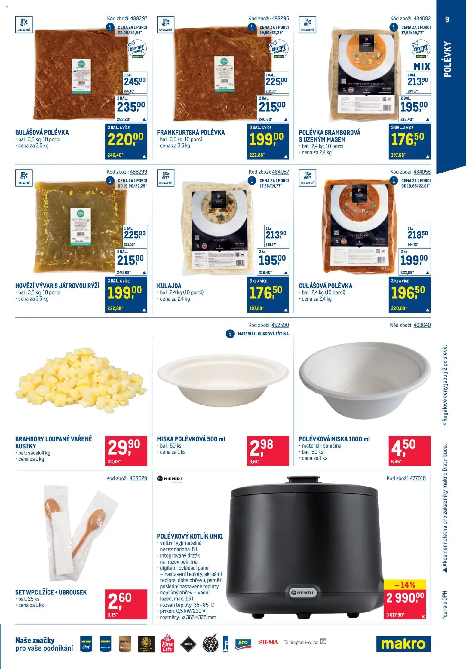 Makro leták - Street Food od 05.11.2025 | Strana: 9 | Produkty: Hovězí, Kulajda, Vývar, Kostky
