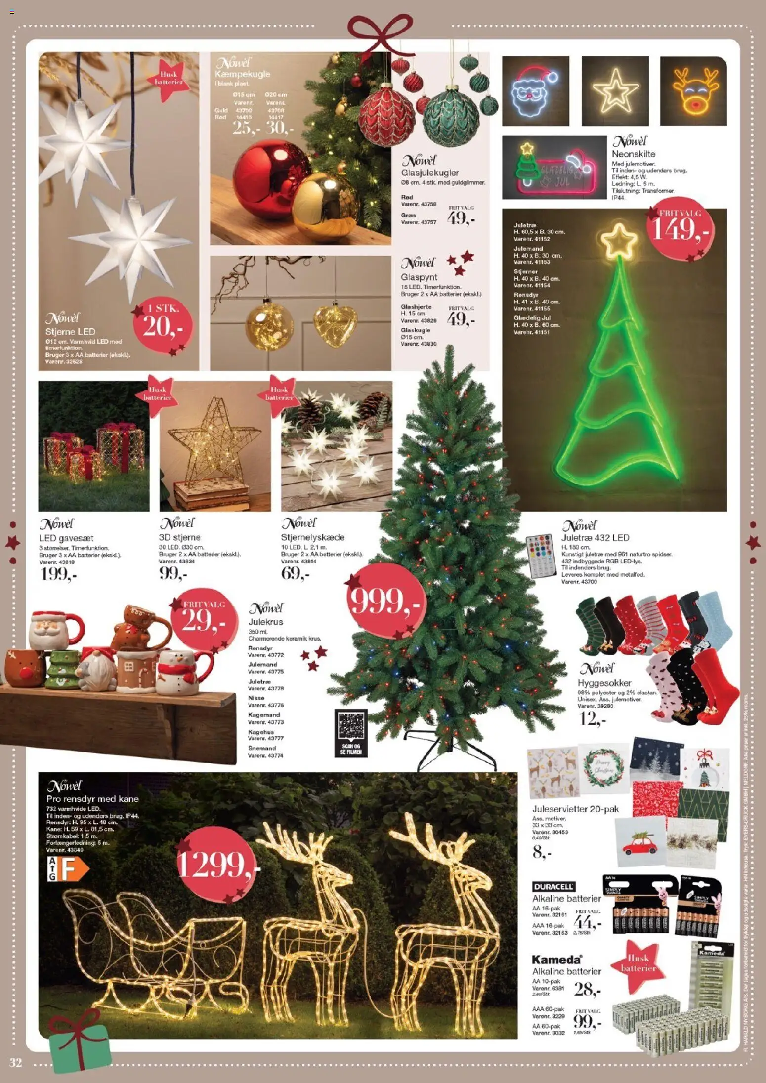 Harald Nyborg tilbudsavis – gyldig fra 20.11.2025 | Side: 36 | Produkter: Batterier