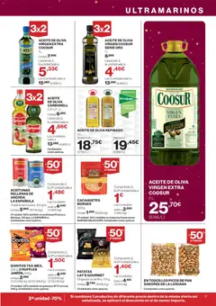 Vista previa Supercor folleto válido desde el 20.11.2025 | Página: 17 | Productos: Aceite, Pan, Frutos secos, Aceite de oliva virgen extra