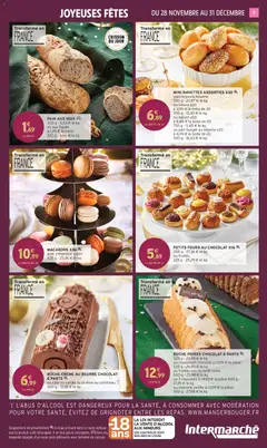 Intermarché - Prévisualisation de MACARONS X36, avec présentoir sapin 435 g - 25,26 € le kg valide à partir de 28.11.2025 | Page: 9