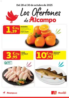 Vista previa Alcampo folleto válido desde el 28.10.2025
