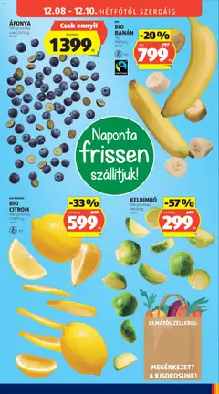 ÁFONYA, 300 g/csomag - amely érvényes a következő dátumtól: 04.12.2025 | Oldal: 41