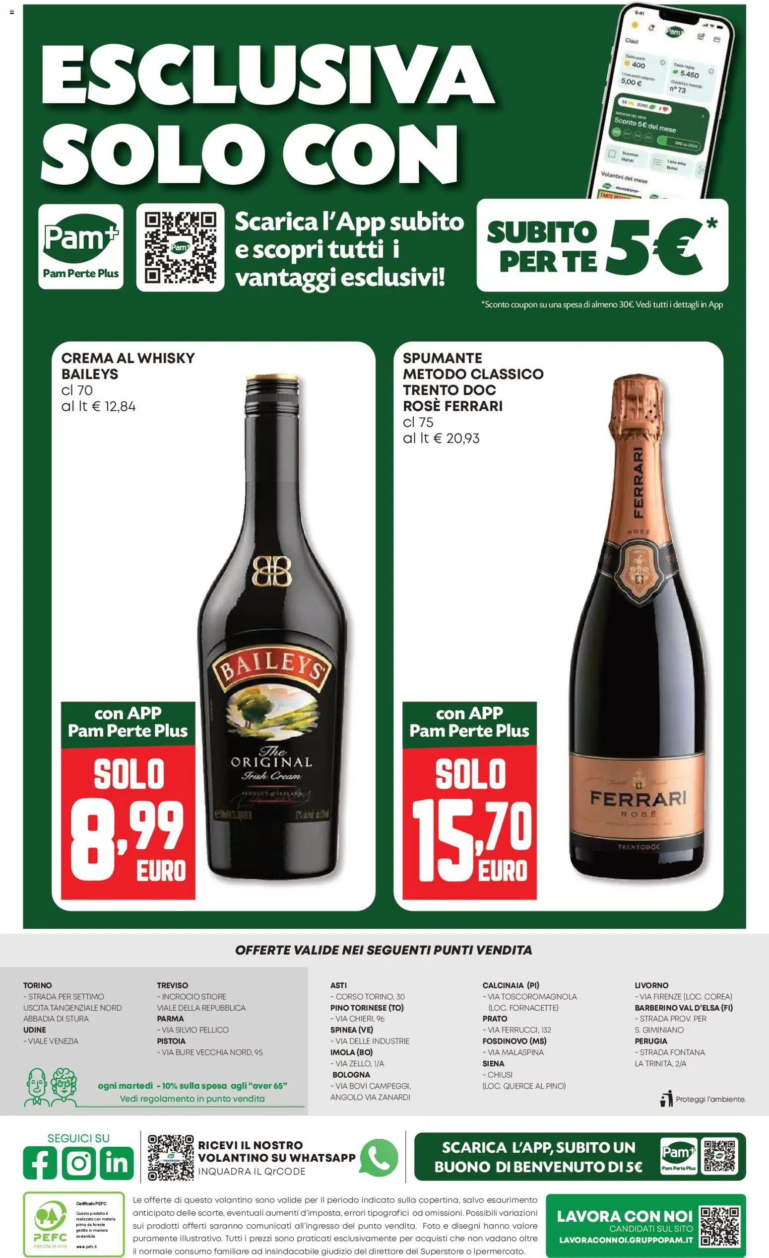 Volantino Panorama del 26.02.2026 | Pagina: 28 | Prodotti: Crema, Tè, Whisky, Spumante