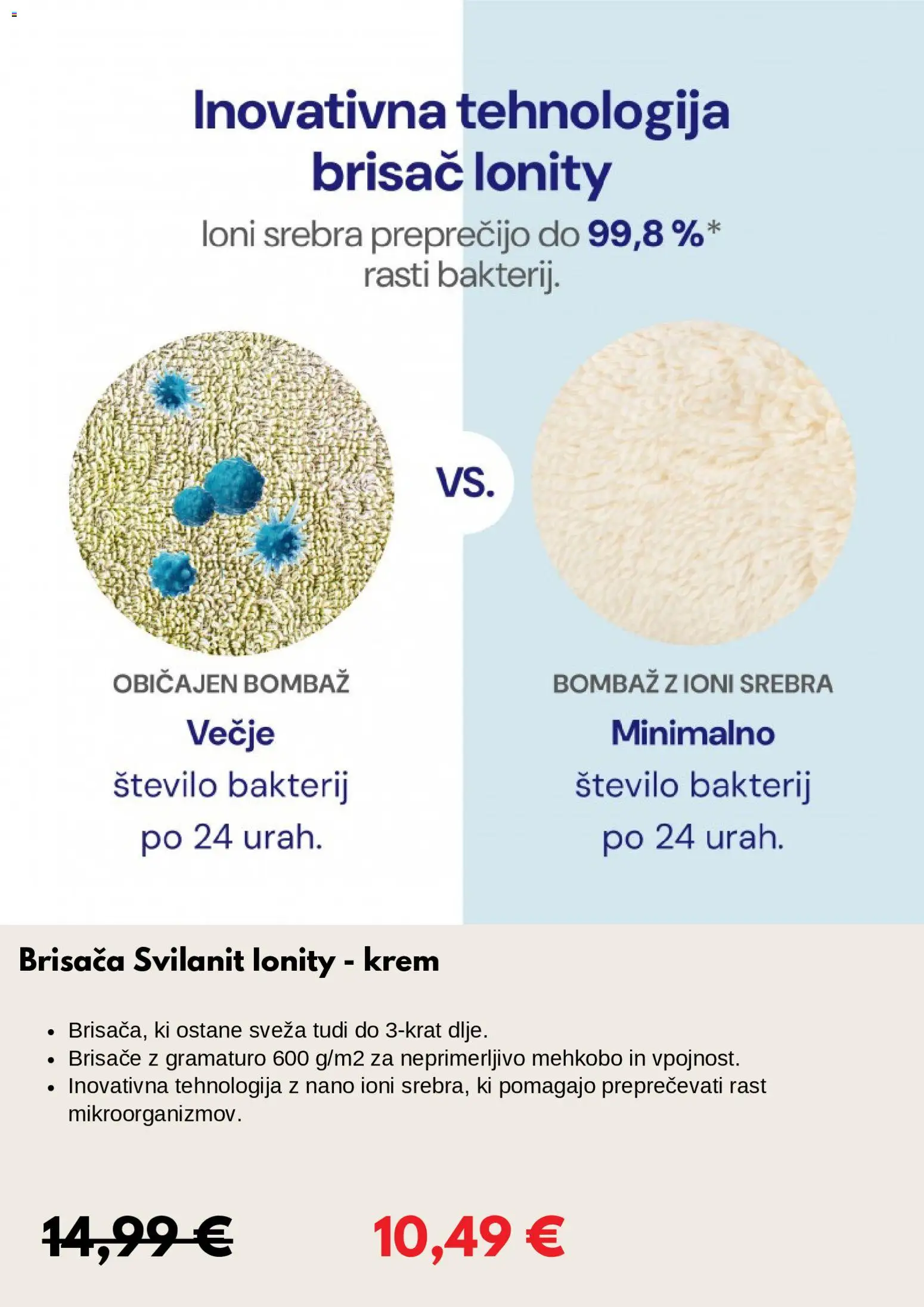 Novi Vitapur katalog ponudbe – veljaven od 04.12.2025 | Stran: 8 | Izdelki: Brisača