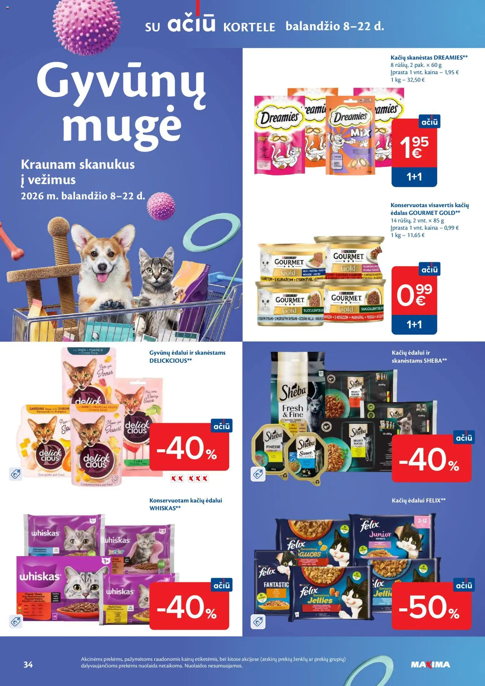 MAXIMA akcijos nuo 14.04.2026 | Puslapis: 34