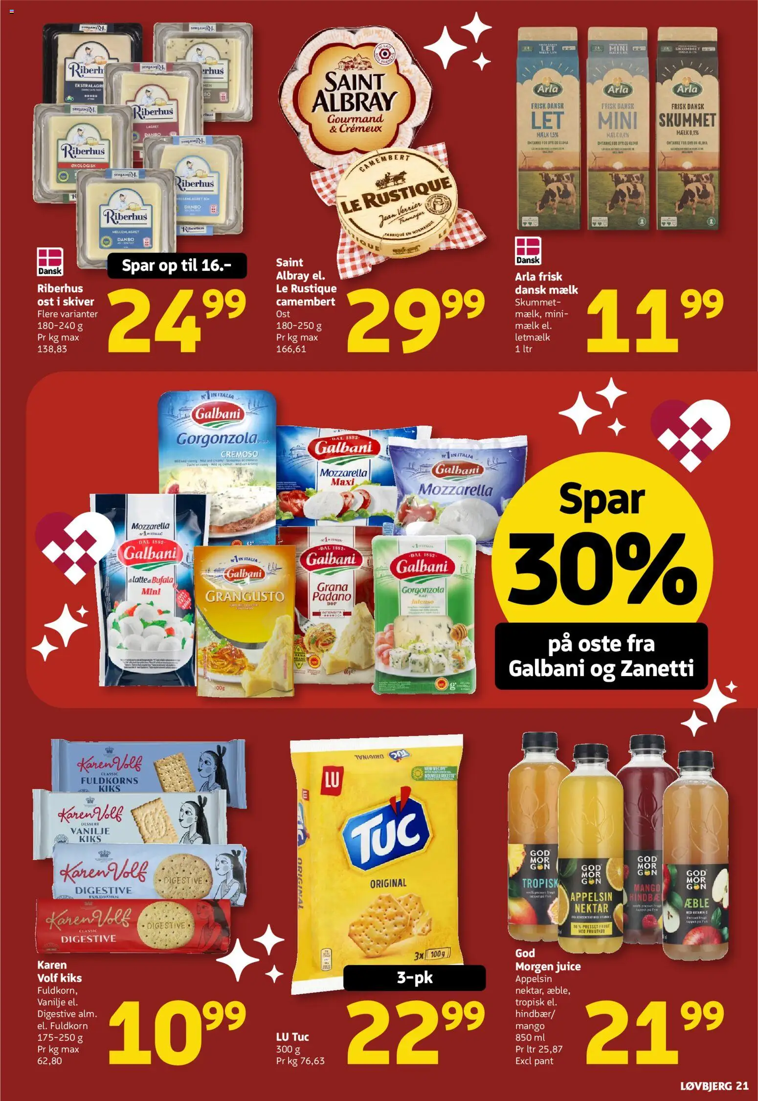 Løvbjerg tilbudsavis – gyldig fra 12.12.2025 | Side: 23 | Produkter: Camembert, Mælk, Jogo de ferramentas, Mozzarella
