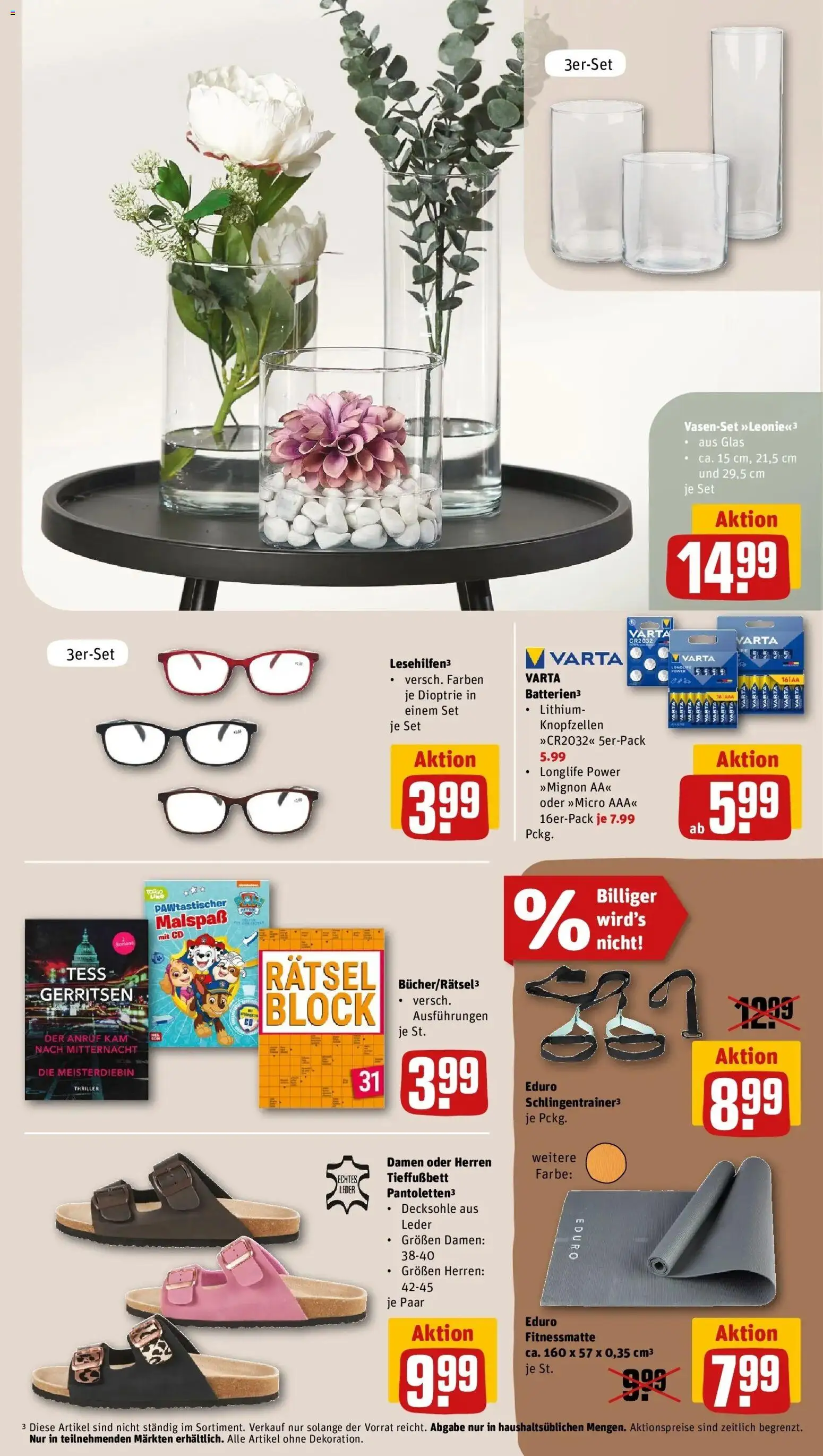 Rewe prospekt Niefern - Öschelbronn	 – gültig ab 16.02.2026 | Seite: 31 | Produkte: Vase