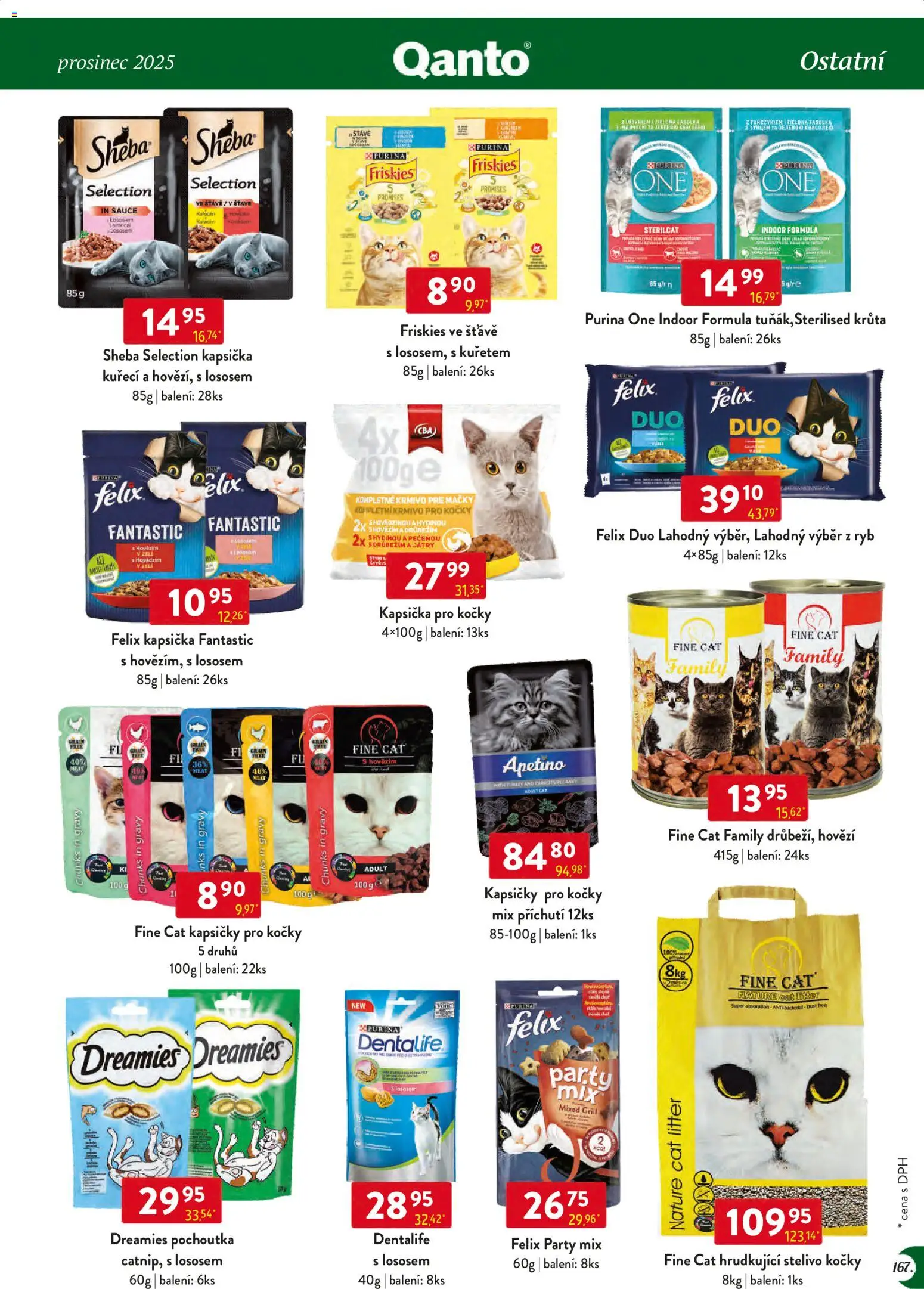 Astur & Qanto leták - Velkoobchod 12/2025 od 01.12.2025 | Strana: 167 | Produkty: Hovězí, Krmivo pro kočky, Mačky, Sheba