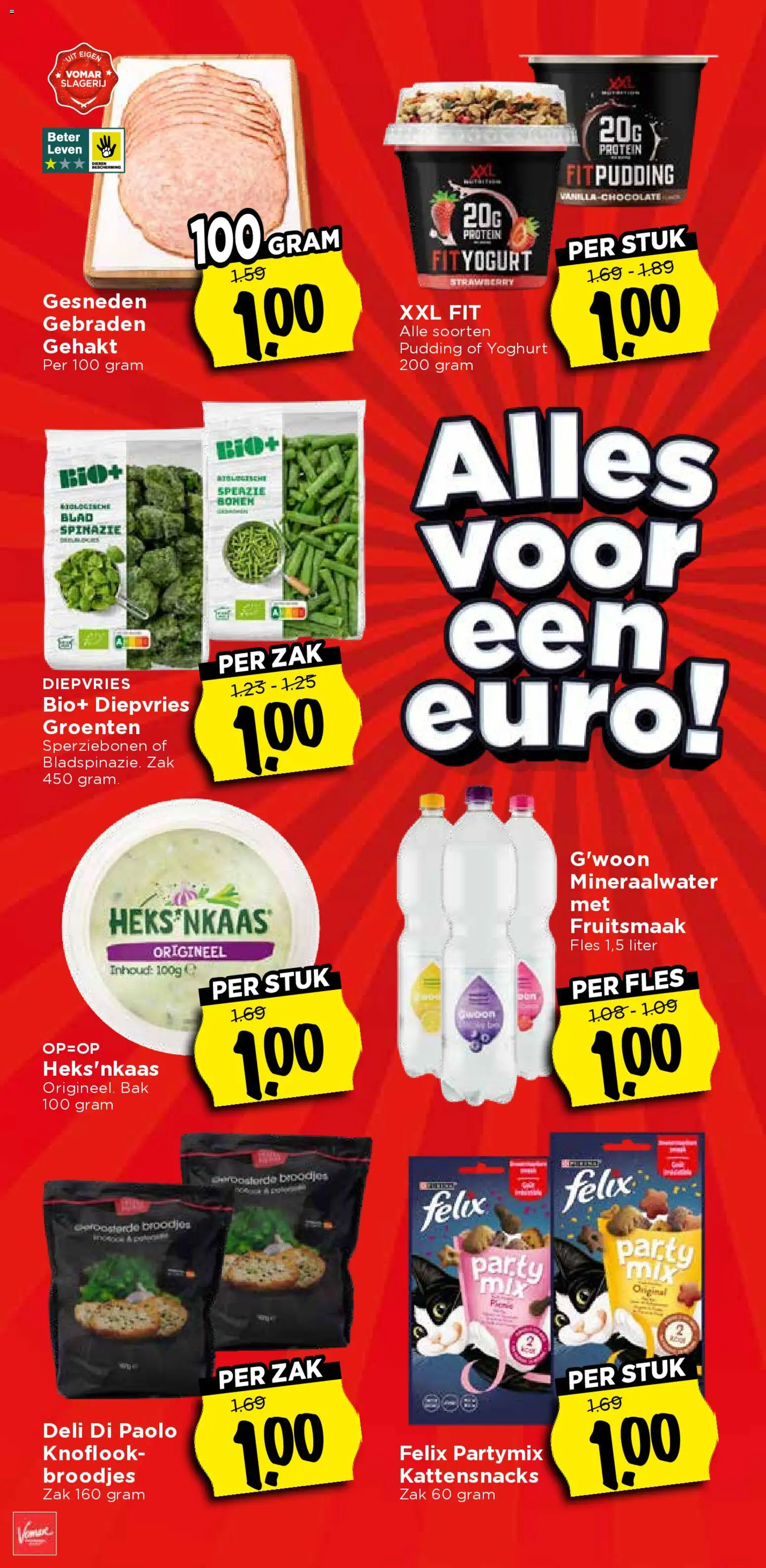 {H1} | Pagina: 25 | Producten: Fles, Zak, Pudding, Knoflook